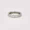 Bague Alliance Tour Complet Platine et Diamants 58 Facettes A11206
