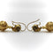 Boucles d'oreilles Boucles d'oreilles cannetille en or 14 carats, style néo-étrusque, représentant une tête de bélier et une amphore. 58 Facettes A20042