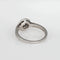 Bague 50.5 Bague de fiançailles ronde en platine avec halo de diamants Tiffany & Co 58 Facettes G13747