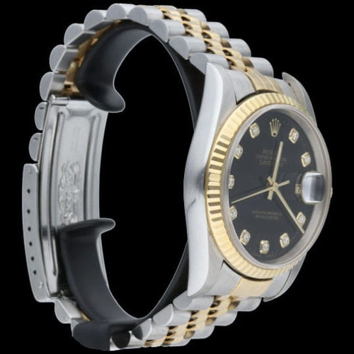 Rolex Montre Datejust 36 Or Jaune 18K / Acier