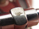 Bracelet bracelet FRED force 10 mm manille en or blanc cable acier t14 58 Facettes 260312