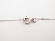 Collier collier TIFFANY & CO cle vintage ovale pendentif platine diamant 58 Facettes 258946
