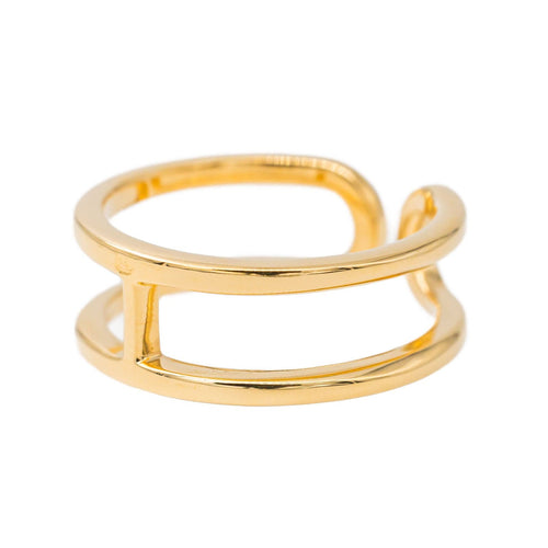 Bague 58 Hermès Bague Ever Chaîne d'Ancre Or jaune 58 Facettes 3565805CN
