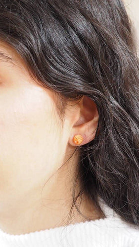 Boucles d'oreilles Boucles d'oreilles corail sculpté 58 Facettes 26370