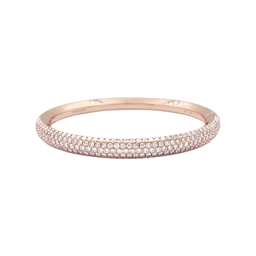 Bracelet Bracelet Messika "Divine Enigma" or rose, diamants. 58 Facettes 34269