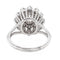 Bague 55 Bague Pompadour Or blanc Diamant 58 Facettes 2991730CN