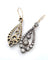 Boucles d'oreilles Boucles d’oreilles en or bas titre et argent et diamants 58 Facettes