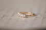 Vintage yellow gold and old mine diamond ring