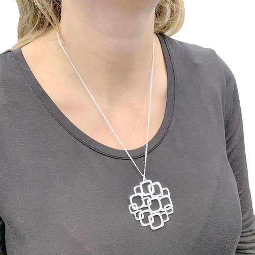 Collier Collier Dinh Van, "Surimpression", or blanc. 58 Facettes 33468