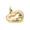 Pendentif Pendentif Coeur Or jaune Saphir 58 Facettes 3288214CN