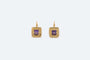 Boucles d'oreilles Oro Giallo Orecchini in oro giallo con ametiste 58 Facettes ORC120