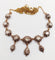 Collier Collier victorien or, argent et diamants 58 Facettes A05344