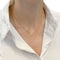 Collier Collier Dinh Van "Double Coeur" or rose, diamants. 58 Facettes 33897
