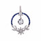 Pendentif Pendentif ancien platine saphirs et diamants 58 Facettes 24-305