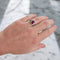 Bague 53 Bague Vintage Rubis et Diamants, Style Art Déco 58 Facettes 431