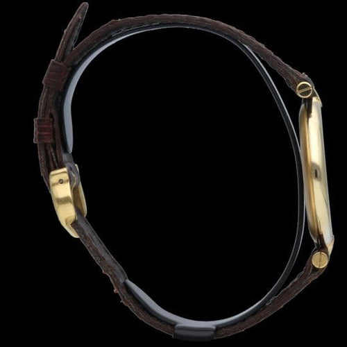 Montre Cartier Montre Must De Cartier Vermeil 58 Facettes MT43897