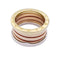 Bague 55 Bague Bulgari, "B.Zero1", trois ors. 58 Facettes 33655