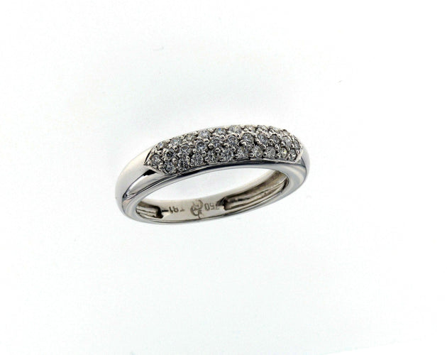 Bague 53 Bague en or blanc et diamant 0,35 ct 58 Facettes AG-200X480L/4