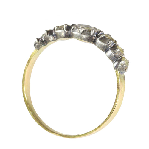 Bague 61 Bague en ligne avec diamants 58 Facettes 24137-0127