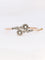 Bracelet Bracelet jonc Napoléon III or rose diamants taille rose 58 Facettes 1090.1