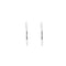 Boucles d'oreilles Boucles d'oreilles créoles en or blanc 58 Facettes BO/230116