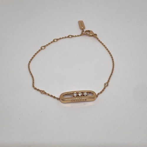 Bracelet MESSIKA -Bracelet baby move or rose diamants 58 Facettes