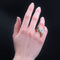 Bague 57 Bague tank asymétrique diamants 58 Facettes 22-623