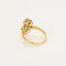 Bague 58,5 Bague "Toi et Moié en or jaune et blanc, diamants 58 Facettes LOR4031