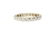 Bague 48 Alliance américaine en or jaune et diamants 1.33ct 58 Facettes 30725