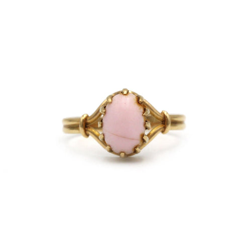 Bague 56 Bague - Or jaune & Perle de Conche (Conque) 58 Facettes 250317R