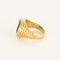 Bague 50,5 BULGARI - MONETE - Rare bague en or jaune et pièce de monnaie antique 58 Facettes 58FC12