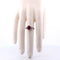 Bague 55 Bague Art déco en platine avec rubis et diamants 58 Facettes