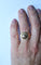 Bague 55 Bague dôme rétro or jaune 58 Facettes 575