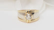 Bague 47 Bague jonc 2 Ors Diamant 58 Facettes 32580