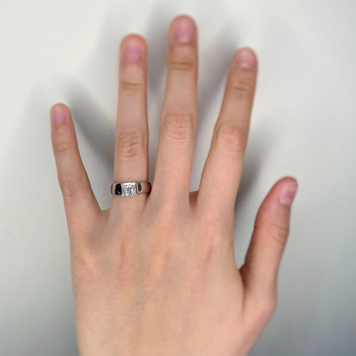 Bague 52 Solitaire - 1,05 carat H VS1 58 Facettes 240017R