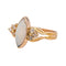 Bague 52 Bague Or rose Opale, Diamant 58 Facettes 3877323CN