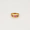 Bague 48.5 Bague Illusion or jaune, rubis, diamants 58 Facettes LP1132/13