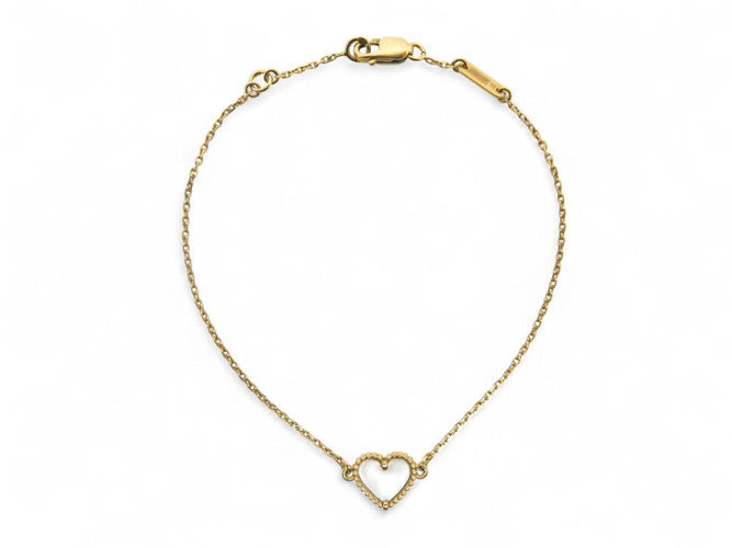 Bracelet bracelet VAN CLEEF & ARPELS sweet hts nacre 17-18cm or jaune 18k 58 Facettes 270523