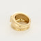 Bague 52 Bague bandeau en or jaune et citrine 58 Facettes VAN0701