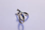 Bague 57 Bague Boucle Diamants 58 Facettes