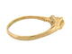 Bracelet vintage bracelet HERMES galop 2 tetes de chevaux ravinet d'enfert plaque or 58 Facettes 267396