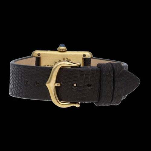 Montre Cartier Montre Tank Vermeil 58 Facettes MT41274