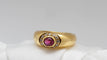 Bague 51 Bague en or jaune; rubis et diamants 58 Facettes 26675