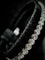 Bracelet Bracelet rivière or blanc serti de 54 brillants de 0,10 carat chacun 58 Facettes