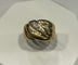 Bague Bague Bombée 58 Facettes LP698