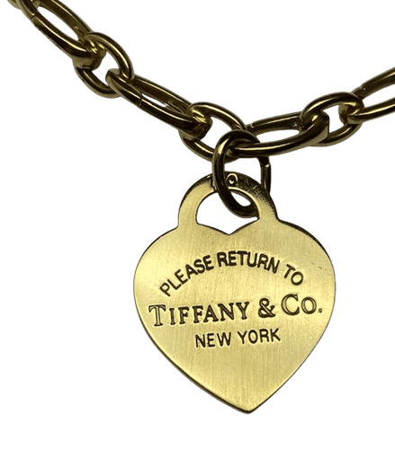 Bracelet Tiffany & Co - Bracelet Return to Tiffany Or jaune 58 Facettes 240484