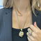 Bague Bague Croisée Or Jaune avec Oxydes 58 Facettes 20400000745