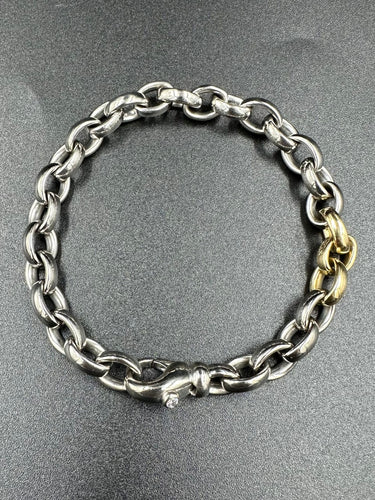 Bracelet AVAKIAN. Bracelet 2 ors 18K et diamant 58 Facettes
