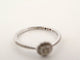 Bague 53 bague juliette juliette paris trait d'union entourage diamant or j0383w 53 58 Facettes 266196