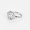 Bague 48 Bague Art Décor,  or blanc et platine, diamants 58 Facettes MTB1182